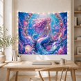 thumbnail image 5 of Mermaid Princess in Underwater Coral Reef Scene Mystical Fantasy for Kids Ocean Lovers Oceanic Wall Art Birthday Gift Tapestry Wall Hanging for Bedroom, Living Room and Dorm, 5 of 7