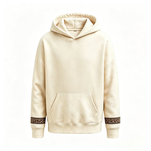 Bysome Boys Sweatshirts Graphic Print Long Sleeve Hooded Shirts Autumn Halloween Comfortable Boys Hoodies Size 2-3 Years Beige