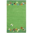 thumbnail image 2 of SAFAVIEH Kids Topher Play Grass Area Rug, Green/Multi, 3' x 5', 2 of 6