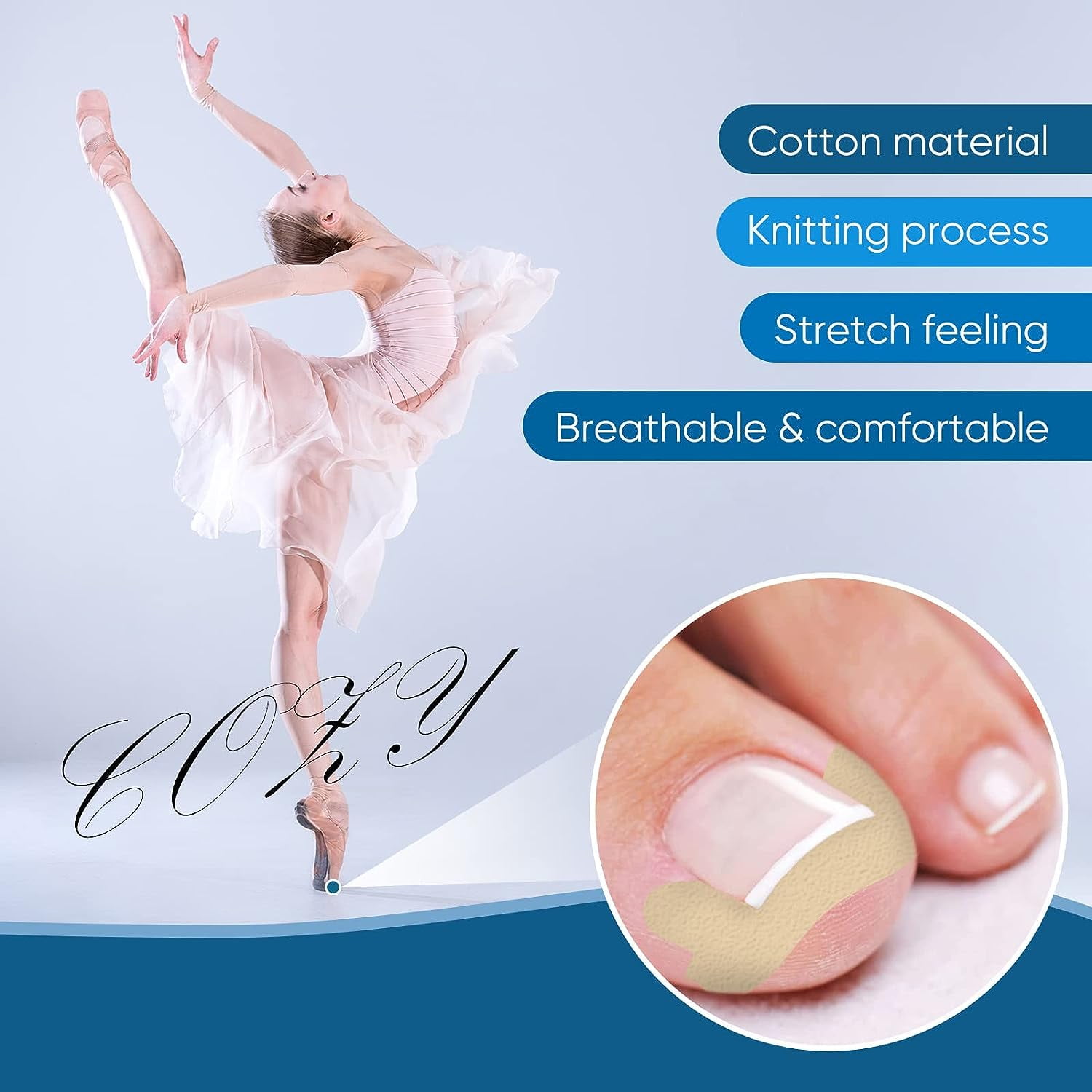 Soft Silicone Gel Toe Pads - Turning Pointe's Online Shop