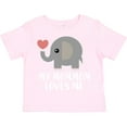 thumbnail image 3 of Inktastic Mommom Loves Me Grandchild Boys or Girls Toddler T-Shirt, 3 of 5