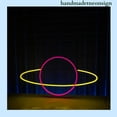 thumbnail image 4 of Handmadetneonsign Planet Neon Sign, Galaxy Wall Art Decor, Universe Home Wall Decor 037820, 4 of 5