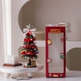 thumbnail image 7 of Christmas Tree Gift with Pipe Cleaner Design, Decoration for Children's Eve Gift and Toy - Wine Red Box, 7 of 7