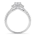 thumbnail image 4 of Everly Women's Diamond 14K White Gold Engagement Ring, 4 of 6