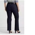 thumbnail image 2 of Lauren Ralph Lauren Women's Plus Size High-Rise Boot Jeans Rinse Wash B4HP (Plus,14W), 2 of 4