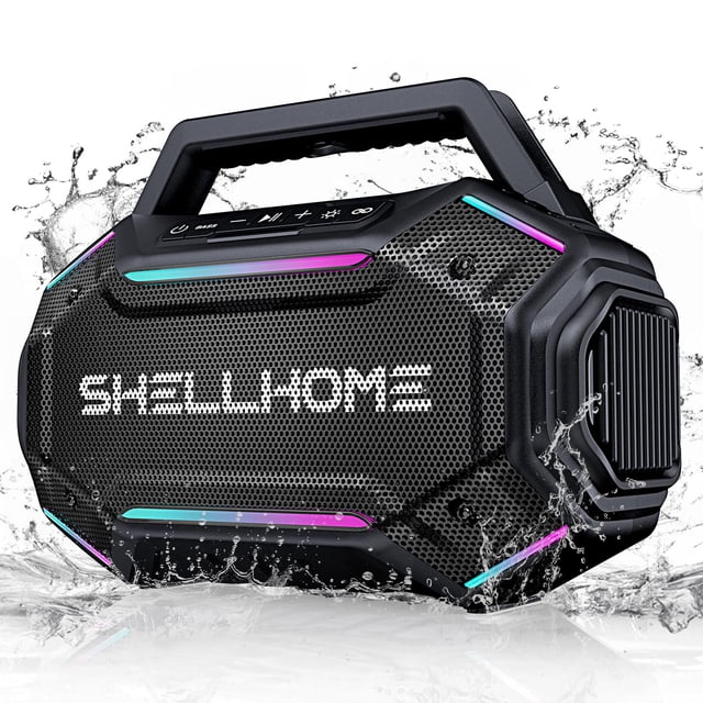 Altavoz Bluetooth ShellHome Outdoor 80W IPX6 resistente al agua