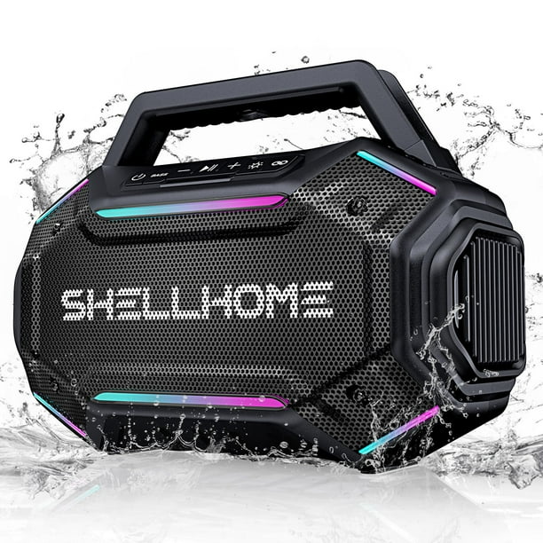 Altavoz Bluetooth ShellHome Outdoor 80W IPX6 resistente al agua