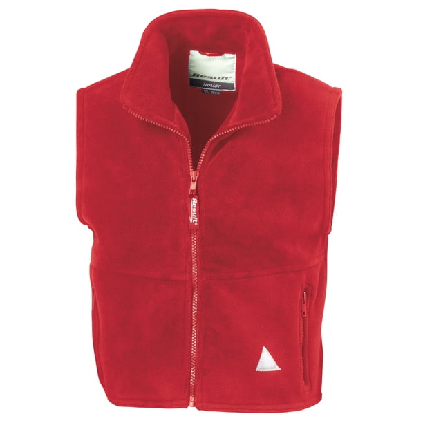 Result - Chaleco polar anti-bolas Modelo Polar-Therm® para niños niñas unisex (Rojo)