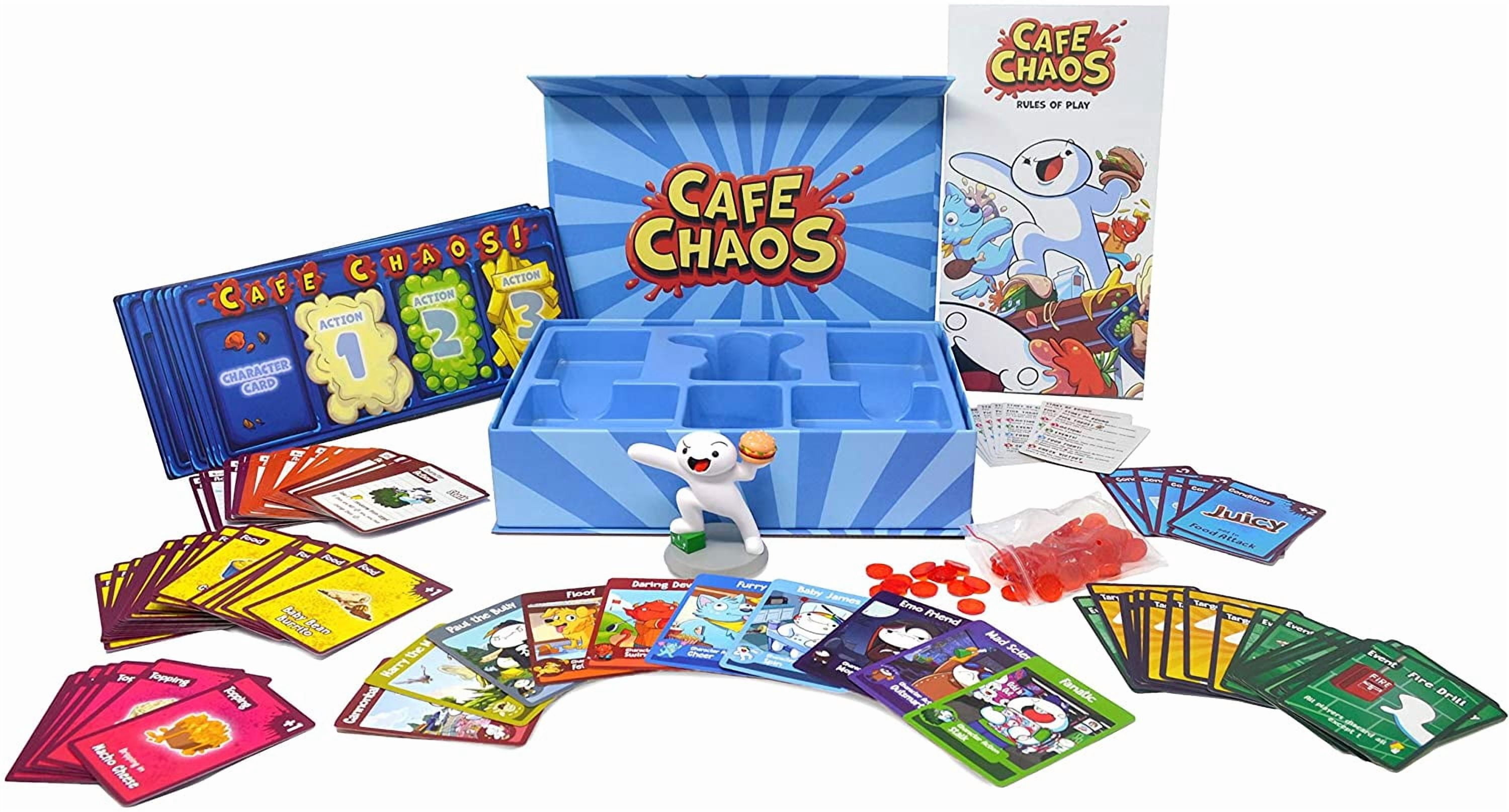 Walmart Exclusive: TheOdd1sOut Cafe Chaos Card Game - Fun Strategy