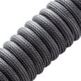 thumbnail image 5 of CableMod Pro Coiled Keyboard Cable (Carbon Grey, USB A to USB Type C, 150cm), 5 of 5