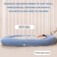 thumbnail image 3 of Cama para bebé recién nacido, transpirable, nido antisusto, portátil, cómoda, para descansar, 3 of 15