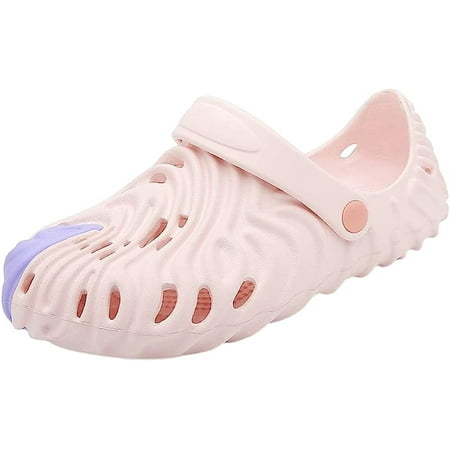 

DabuLiu Men Non-slip Flat Sandals Closed Toe Breathable Soft Shoes Summer Trendy Indoor Outdoor Sandal