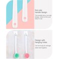 thumbnail image 7 of GIXUSIL Silicone Body Scrubber, Pink Long Handle Back Scrubber for Shower, Silicone Body Brush Shower Scrubber For Body, Shower Srush Back Brush Body Exfoliator for Men and Women, 7 of 7