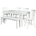 thumbnail image 5 of Venice 6-Piece Dining Set with Bench, Multiple Colors, 5 of 5