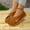 Brown, variant on Gspmoly Ballet Flats Shoes for Women, Women's Fashion Casual Summer New Style Solid Color Outer Wear Heel French Retro Flat Bottom Hollow Beach Sandals Flats for Women White 38
