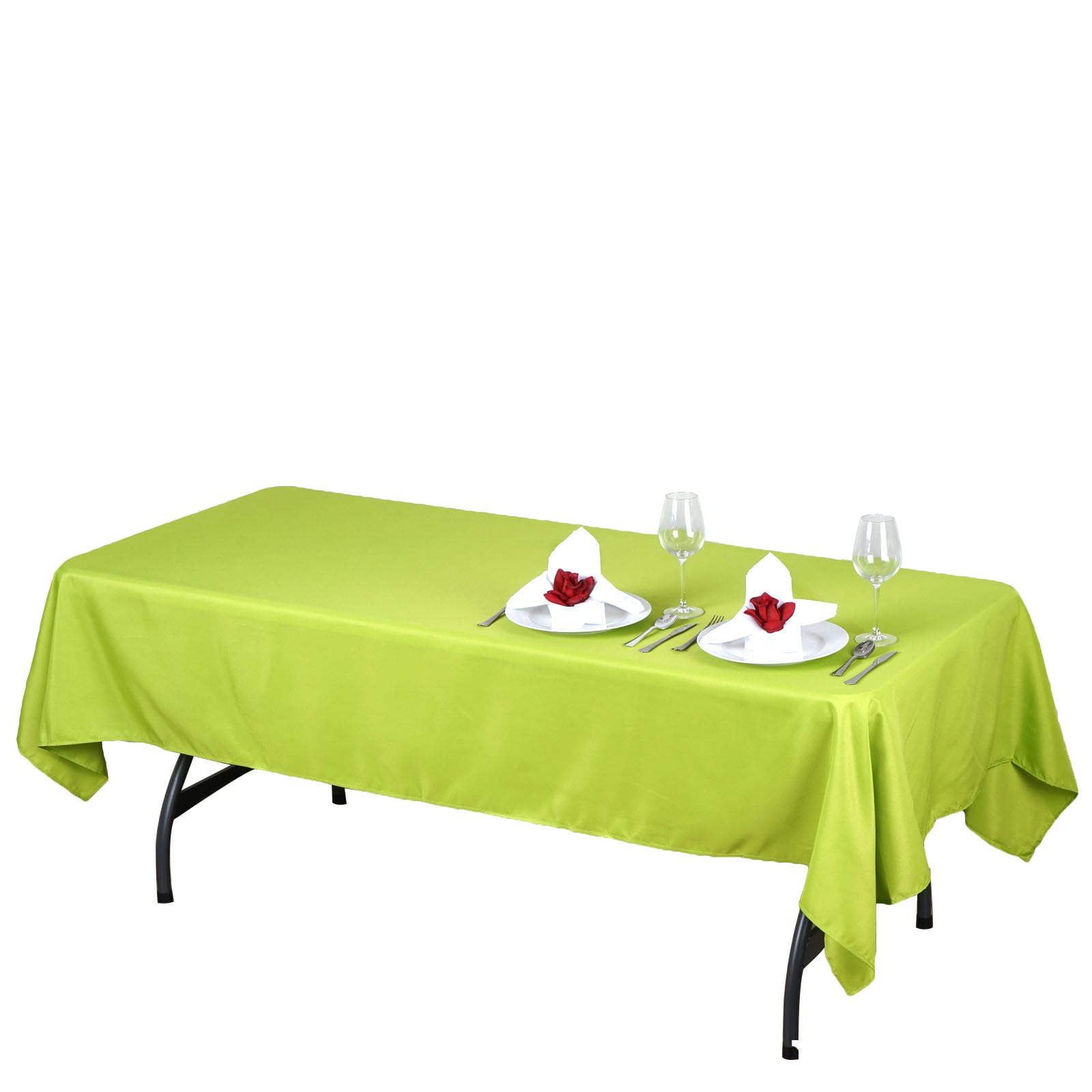 Efavormart 60x102" SAGE Wholesale Linens Rectangle Polyester