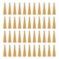 thumbnail image 1 of Uxcell 100 Pcs Flecos para Marcadores con Tapa Dorada 2.4" Flecos para DIY Amarillo Oscuro, 1 of 6