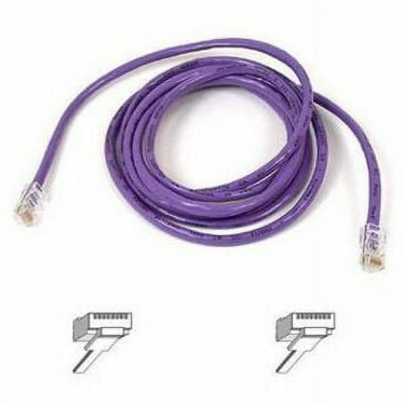 Patch cable - RJ-45 (M) - RJ-45 (M) - 10 ft - ( CAT 5e ) - purple