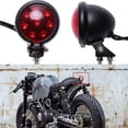 thumbnail image 1 of 12V Motorcycle Tail Lights Brake Light Red LED Rear Brake Lamp for Street Bike Chopper Bobber Cafe Racer Cruiser., 1 of 5