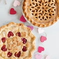 thumbnail image 5 of Nordic Ware 12 Inch Lattice & Hearts Reversible Pie Top Cutter, 5 of 7