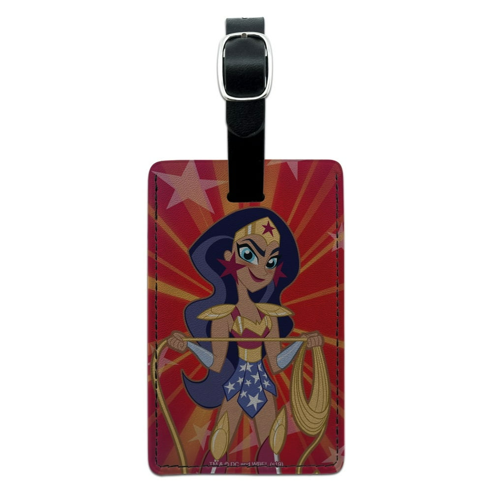 Graphics and More DC Super Hero Girls Wonder Woman Rectangle Leather