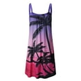 thumbnail image 6 of JGTDBPO Summer Dresses For Women Casual Loose Tank Dresses Sleeveless Sling Printed Beach Vacation Dress Swing T Shirt Sundress Cover Up Loose Dress, 6 of 6