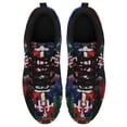 thumbnail image 2 of Dominican Republic Flag Shoes for Men Women Running Sneakers Breathable Casual Sport Tennis Shoes Black Size 7, 2 of 5