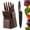 Walnut, variant on Walchoice 15 Pieces Knife Set with Block, High Carbon Stainless Steel Kitchen Knife Set with Sharpener, Rust Resistant & Dishwasher Safe - Black