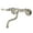 Brushed Nickel, variant on Kingston Brass KS315MB Kingston Wall Mount Bathroom Faucet, Matte Black