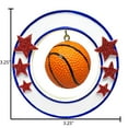 thumbnail image 6 of Personalized Basketball Ornament - Basketball Decor, Basketball Keepsake, Sports Ornaments for Christmas Tree, Personalized Basketball Gifts - Basketball Circle - Free Customization, 6 of 10