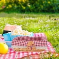 thumbnail image 4 of RUNROTOO De Tela Para Cesta De Estilo Rústico Lavable Para Picnic Y Almacenamiento En Casa, 4 of 7