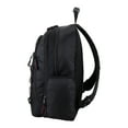 thumbnail image 5 of Eastsport Unisex Diamond Expandable Recycled Backpack, Black/Fig Pop, 5 of 10