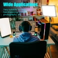 thumbnail image 2 of 14 Inch Square LED Video Light Panel 90W Studio Photography Fill Light 272pcs LED Beads 3000K-6000K Dimmable CRI90+ with Power Adapter Remote Control for Vlog Live Streaming Portrait Photography, 2 of 8