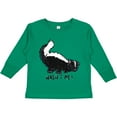 thumbnail image 3 of Inktastic Animals Cute Skunk Wasn't Me Boys or Girls Long Sleeve Toddler T-Shirt, 3 of 5