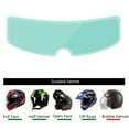 thumbnail image 3 of BQBQERT Clear Film Motorcycle Lens Fog Films for Helmets, 3 of 7