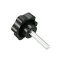 thumbnail image 4 of Perilla de tornillo de sujeción, agarres en forma de estrella hexagonal de 48mm de diámetro, rosca macho M8 x 40mm, 2 piezas, 4 of 5
