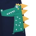 thumbnail image 3 of WIBACKER Toddler Kid Little Boys Cartoon Sweatpants Drawstring Joggers Knit Pants, Dinosaur-5T, 3 of 7