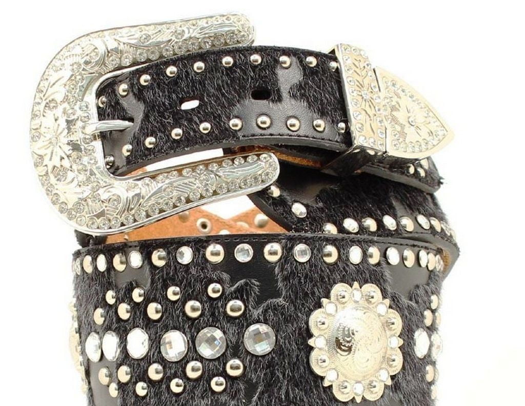ARIAT Womens Multi Metal Buckle Set Belt