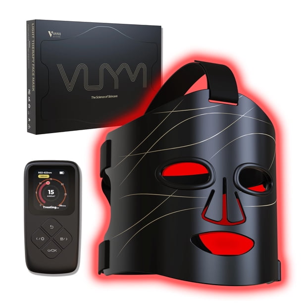 Máscara de fototerapia VYM de Clinmate con 292 LED y control LCD