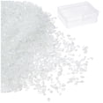 thumbnail image 1 of Unique Bargains Copeaux de Verre Concassé 50g 1-3mm, Blanc, 1 of 5