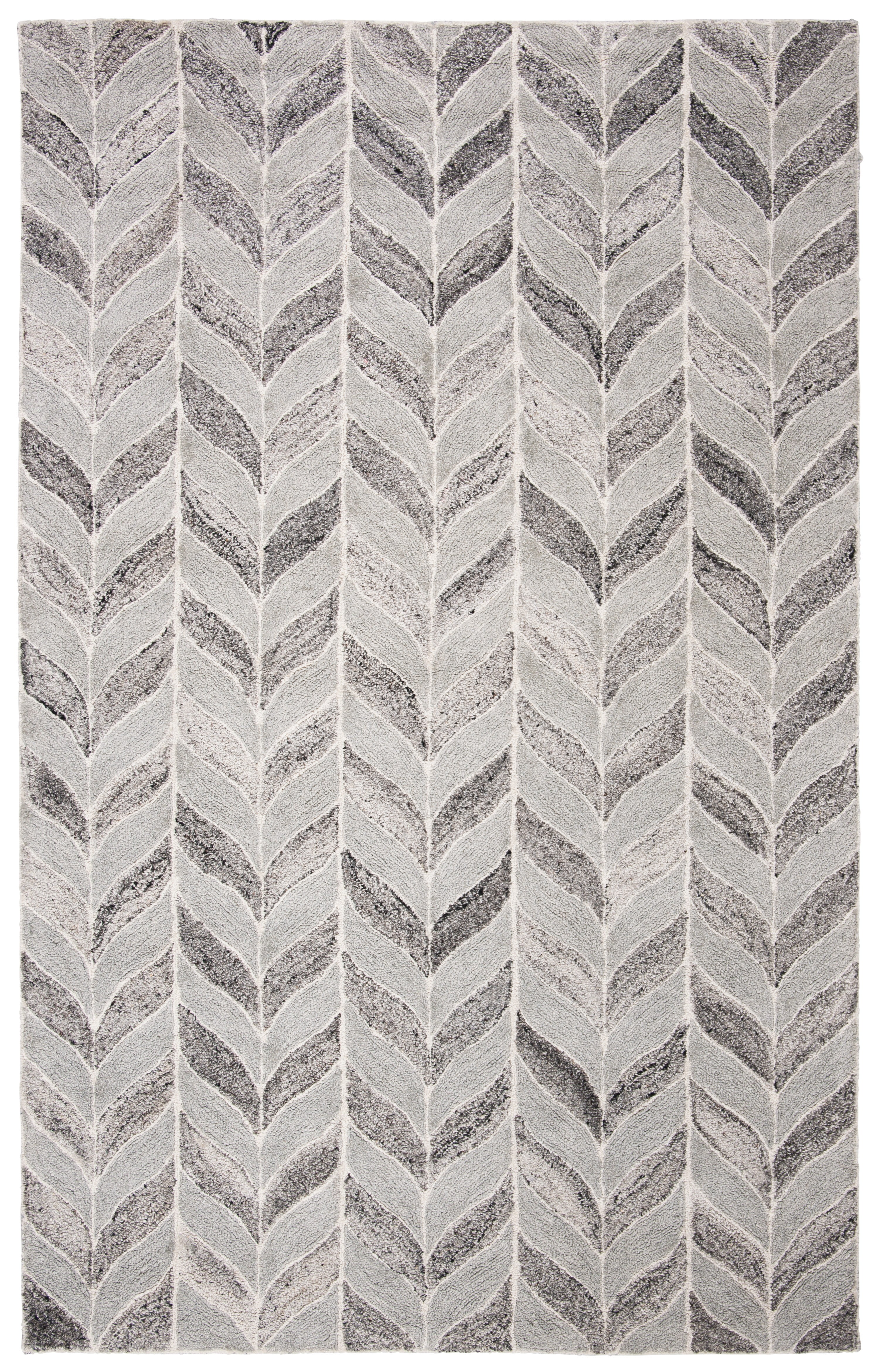 SAFAVIEH Abstract Alana Geometric Area Rug, Gray, 5' x 8'