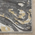 thumbnail image 3 of Well Woven Apollo Flatwoven Harmony Modern Abstract Gold Brown 3'3" x 5' Area Rug, 3 of 7