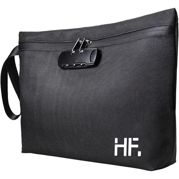 Secure  Travel Bag with Zipper, Multiple Pockets and Combination Lock Close