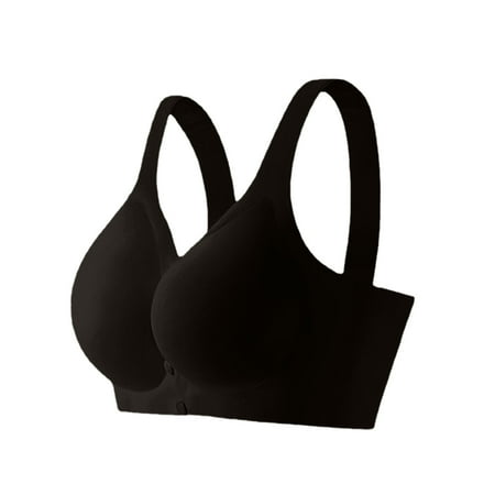 WoY2K Clearance Sale Nursing Bras For Breastfeeding Ladies Comfortable Breathable Front Buckle Vest Style Gathers Breastfeeding Pregnant Bra Woman Underwear