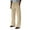 Khaki, variant on HNMKIU Men's Casual Pants Versatile Daily Wear Full Length Trousers with Comfortable Drawstring and Functional Pockets for Effortless Style