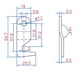 thumbnail image 2 of Cerraduras de leva con llaves iguales, cerradura de repuesto para caja de herramientas, cerradura para almacenamiento de vehículos recreativos, cerradura de leva de seguridad para cajones, archiv, 2 of 5