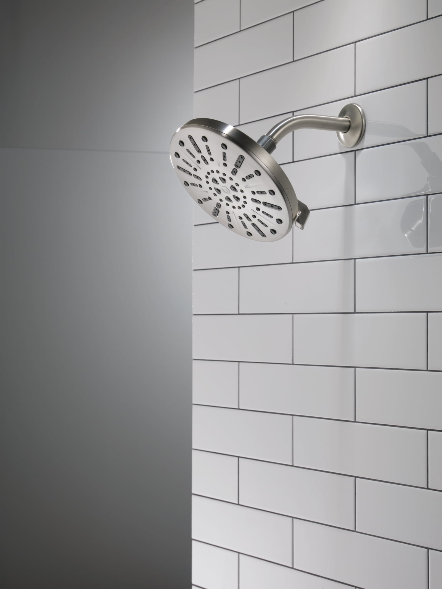 Delta 4-Setting Raincan Shower Head - 75444SN