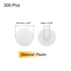 thumbnail image 2 of Uxcell 300Pcs Tapas de Plástico para Cabezas de Tornillos Phillips, Cubiertas de Tapas de Tornillo de 17mm, Blancas, 2 of 5