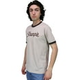 thumbnail image 4 of Sharpie Ringer Shirt Heather Brown Pilgrim Rock Band Adult T-Shirt Tee, 4 of 4