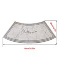 thumbnail image 3 of Alfombrilla de baño curvada Fiudx con barro de diatomeas absorbente irregular, 3 of 3